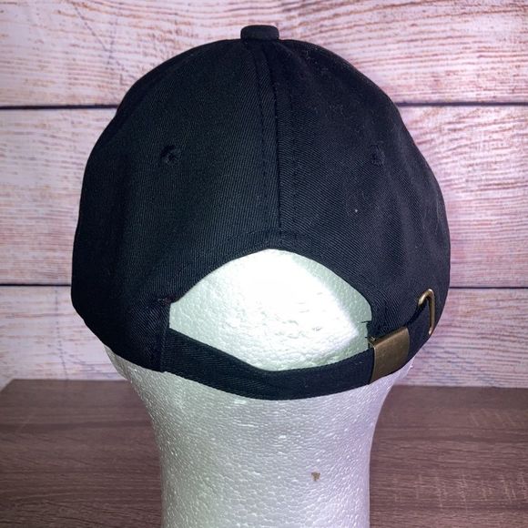 Linda Finegold Aholes Live Forever Cap Black Adjustable Hat - Picture 4 of 10